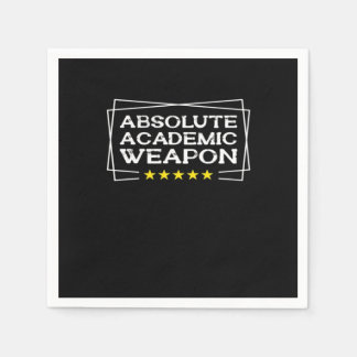 Absolute akademische Waffe Klassische Pille Serviette
