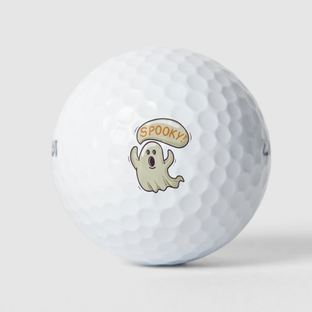 Absolute beste Niedlich Ghost Golfball (Vorderseite)