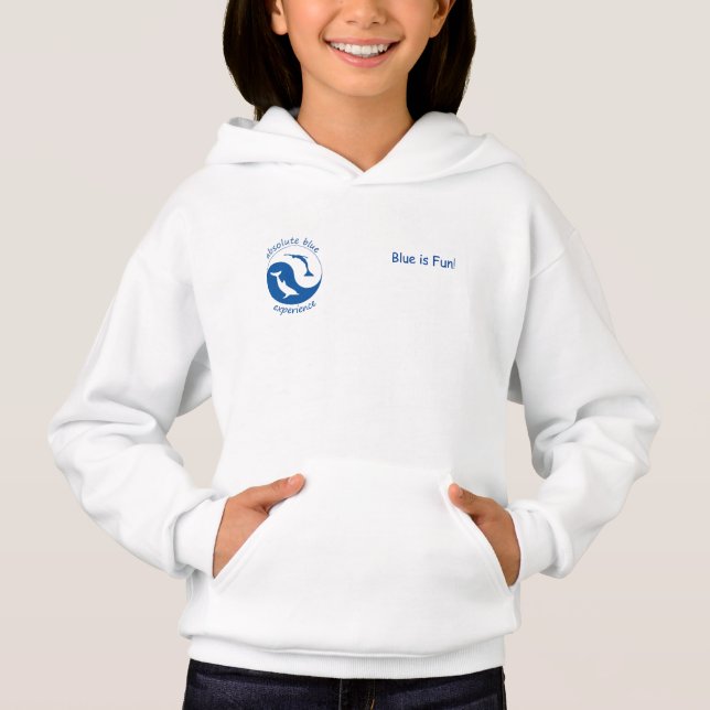 Absolute Blauer Hoodie (Vorderseite)