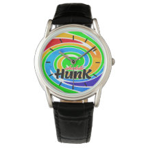 Absolute Hunk Rainbow Colored Swirl