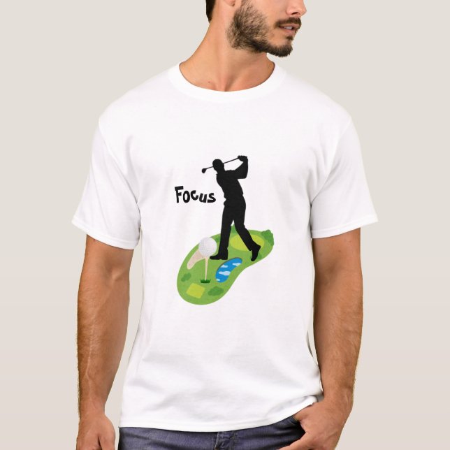 Absolute Swing Golf Silhouette T - Shirt (Vorderseite)