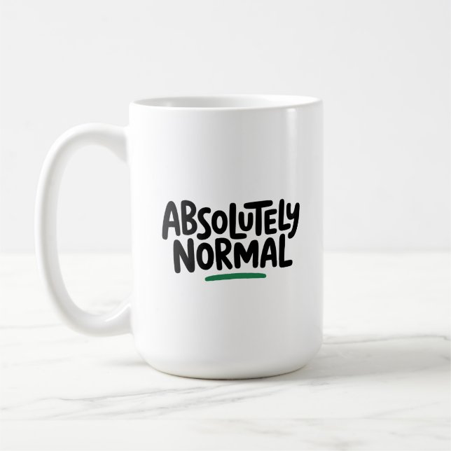 Absolutely Normal Kaffeetasse (Links)