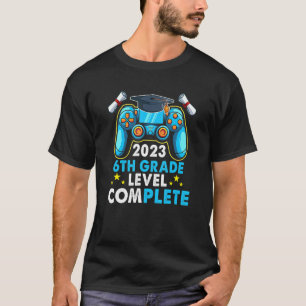 Absolvent 2023 6. Klasse Abschluss Senior 23 Grad T-Shirt