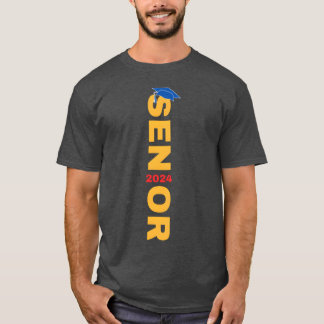Absolvent 2024 Abschlussjahrgang 2024 Abitur 2024 T-Shirt