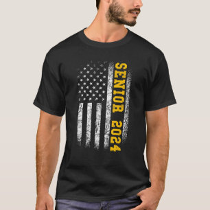 Absolvent 2024 Abschlussjahrgang 2024 Abituriente T-Shirt