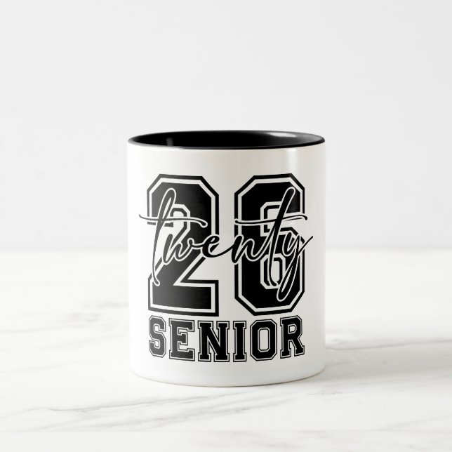 Absolvent 2026 zweifarbige tasse (Mittel)