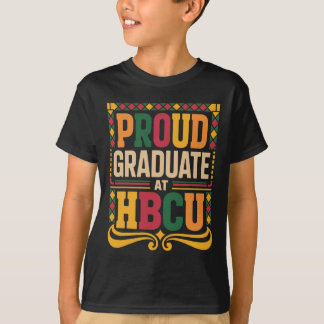 Absolvent Bei Hbcu Juneteenth Schule Historischer  T-Shirt