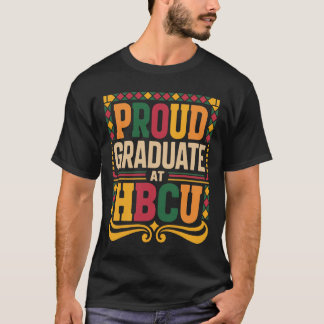 Absolvent Bei Hbcu Juneteenth Schule Historisches  T-Shirt