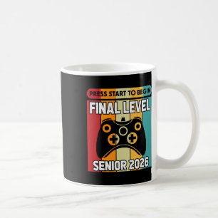 Absolvent Cl Von 2026 Zurück Zur Schule Gamer Abso Kaffeetasse