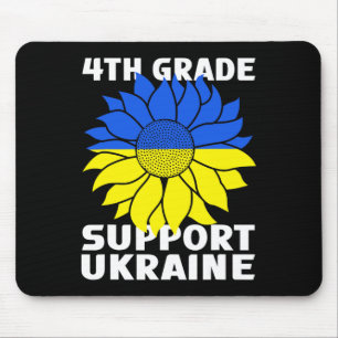 Absolvent der 4. Klasse Unterstützt Ukraine Ukrain Mousepad