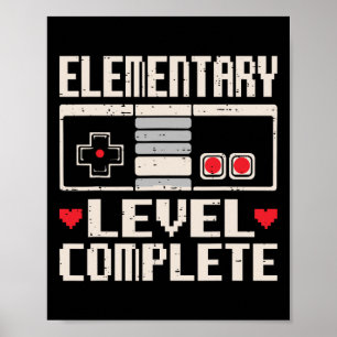 Absolvent der Grundstufe Complete Gamer Cl von 202 Poster