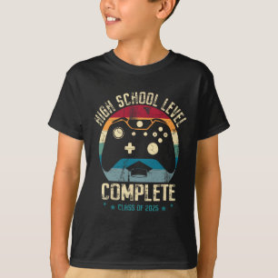 Absolvent der High School Complete Gamer Cl von 20 T-Shirt