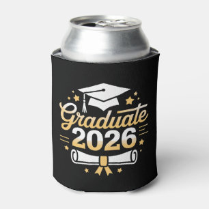 Absolvent der Klasse 2026 Abschluss 26 stolze Fami Dosenkühler