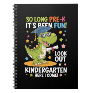 Absolvent der Vorkindergartenschule Kindergarten D Notizblock