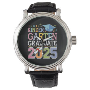 Absolvent des Kindergartens 2025 Abschluss Schule Armbanduhr