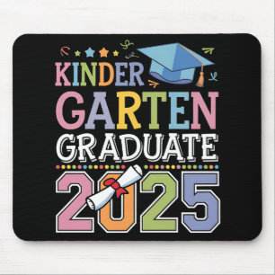 Absolvent des Kindergartens 2025 Abschluss Schule Mousepad