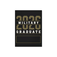 Absolvent des Militärs 2026 Geschenk mit individue