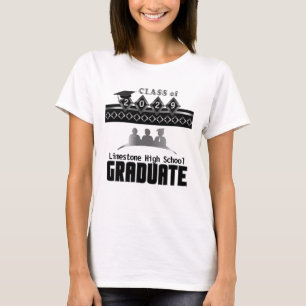 Absolvent/in höherer Semester - Silver personalisi T-Shirt