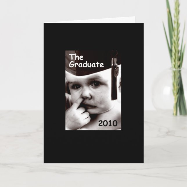 Absolvent Karte (Vorderseite)