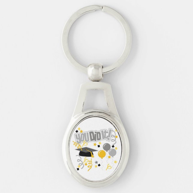 Absolvent Schlüsselanhänger (Vorderseite)