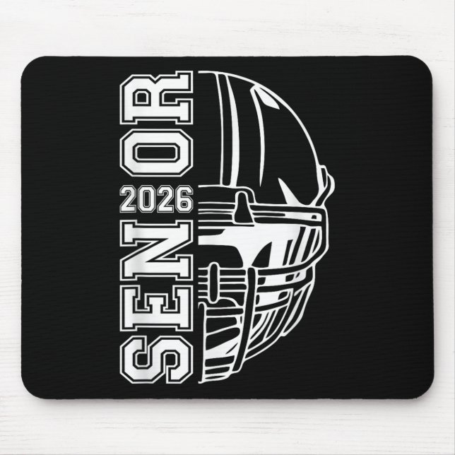 Absolvent Senior CL of 2026 Abschluss American Foo Mousepad (Vorne)