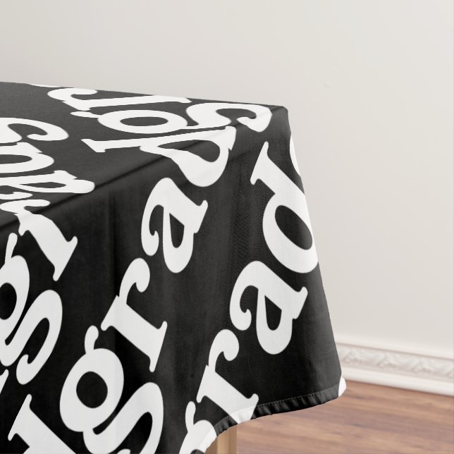 Absolvent Tischdecke (Beispiel)