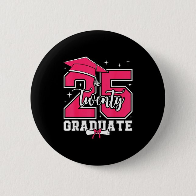 Absolventenklasse 2025 der Oberstufe 2025 Button (Vorderseite)