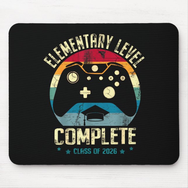 Absolventenklasse der Grundstufe 2026 Mousepad (Vorne)