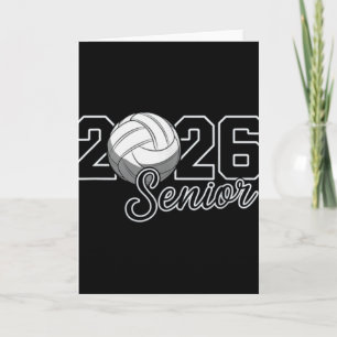 Absolventin 2026 Volleyball-Mutter High School-Abs Karte