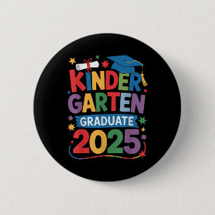 Absolventin des Kindergartens 2025 Vorschul-Abschl Button