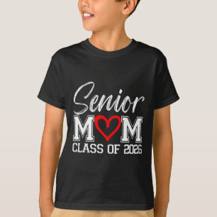 Absolventin Mutter Cl von 2026 Abschlussfeier Hoch T-Shirt