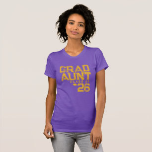 Absolventin Tante   Abschlussjahrgang 2026 T-Shirt