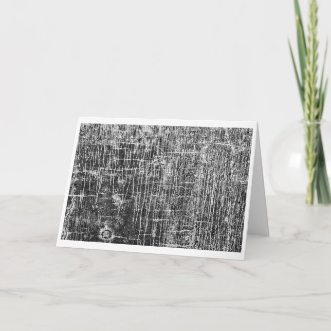 Absperrwände Dankeskarte (Vorderseite)