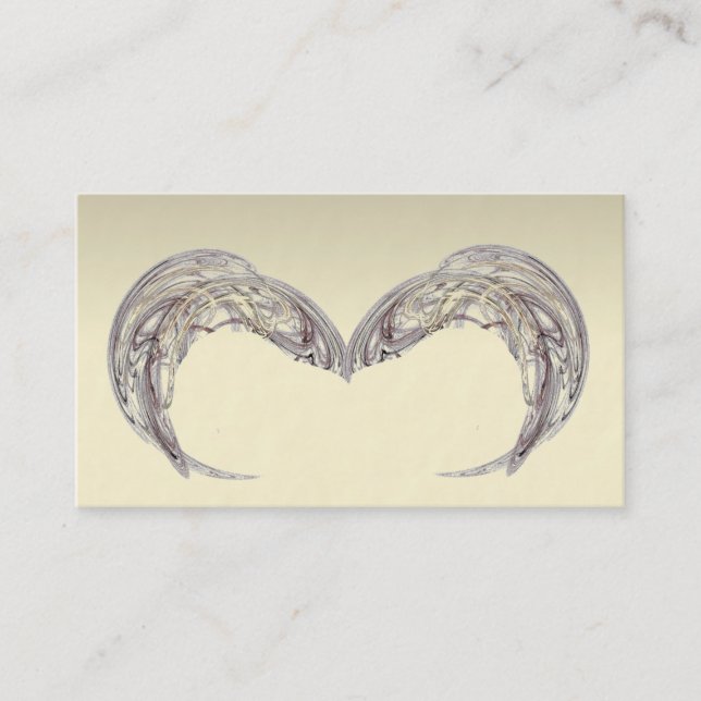 Absract Engel Wings Reiki psychische Visitenkarten Visitenkarte (Vorderseite)