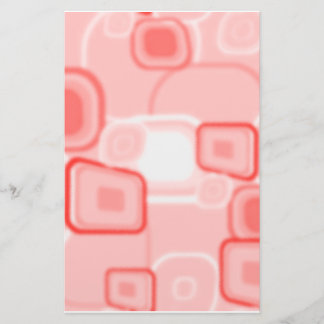 Absract Roter Platz stationär Briefpapier