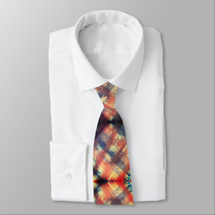Abstact Crayon Neck Tie Krawatte