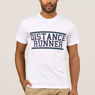 Abstands-Läufer-T - Shirt