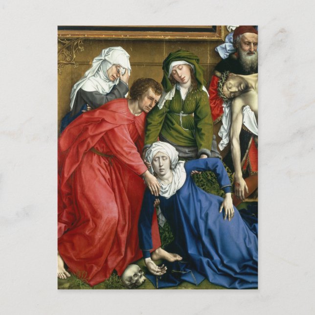 Abstieg vom Kreuz, c.1435 Postkarte (Vorderseite)