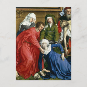 Abstieg vom Kreuz, c.1435 Postkarte