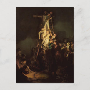 Abstieg vom Kreuz Postkarte