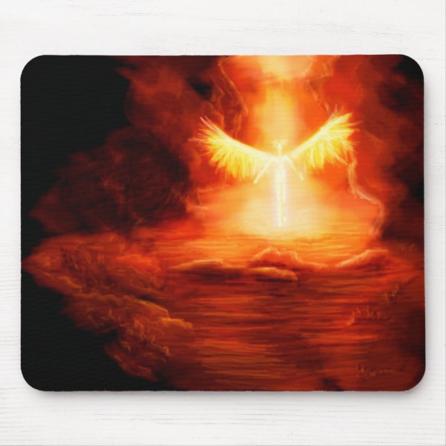 Abstieg zur Erde Mousepad (Vorne)