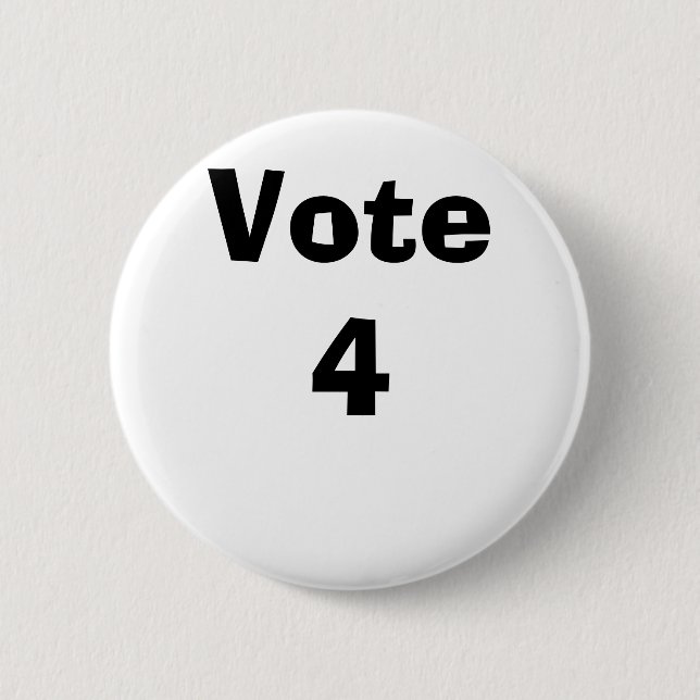 Abstimmung 4 button (Vorderseite)