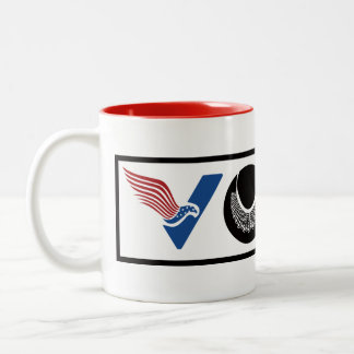 ABSTIMMUNG Amerikaner, RBG, USPS, BLM, Frieden und Zweifarbige Tasse