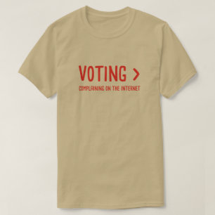 Abstimmung > Beschwerde im Internet T-Shirt