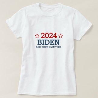 Abstimmung Biden 2024 - personalisierter Text T-Shirt