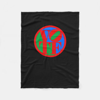 Abstimmung - Blau wählen - Rot abstimmen - Präside Fleecedecke