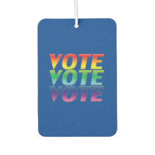"Abstimmung" - Blue Pride Regenbogen lgbtq Autolufterfrischer