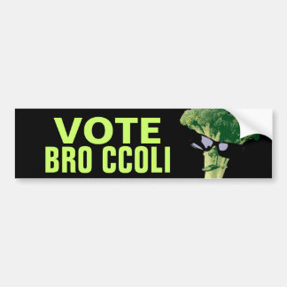 Abstimmung Bro Ccoli Autoaufkleber