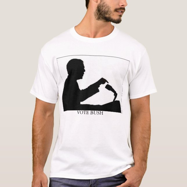 Abstimmung Bush T-Shirt (Vorderseite)