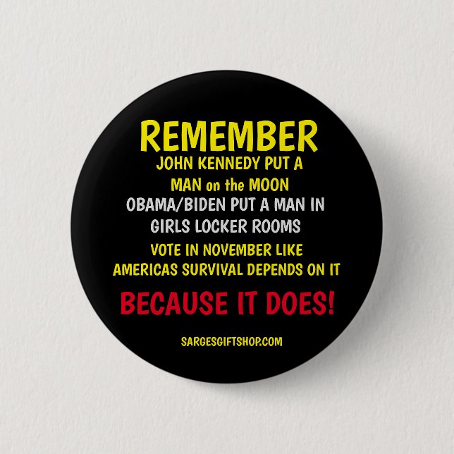 ABSTIMMUNG BUTTON (Vorderseite)